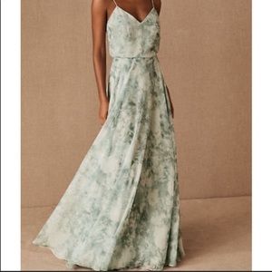 Jenny Yoo Inesse Bridesmaids Dress - Multi Mist Size 4